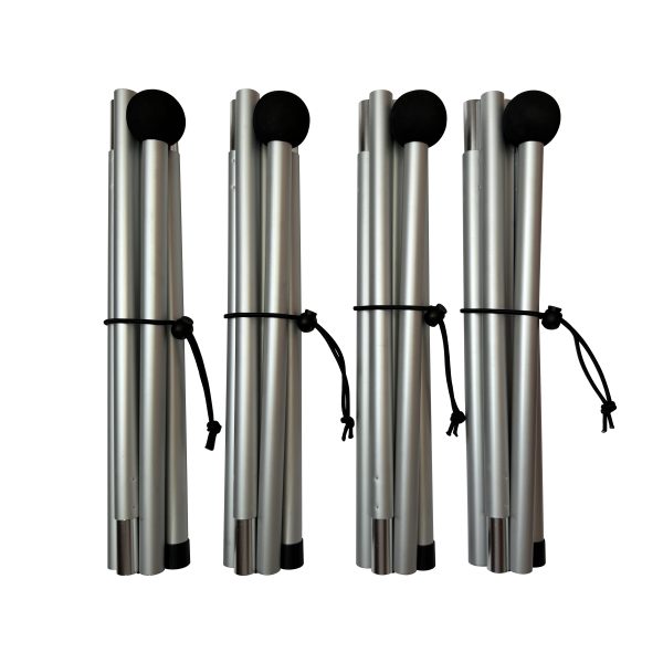 Postes de aluminio del TENT